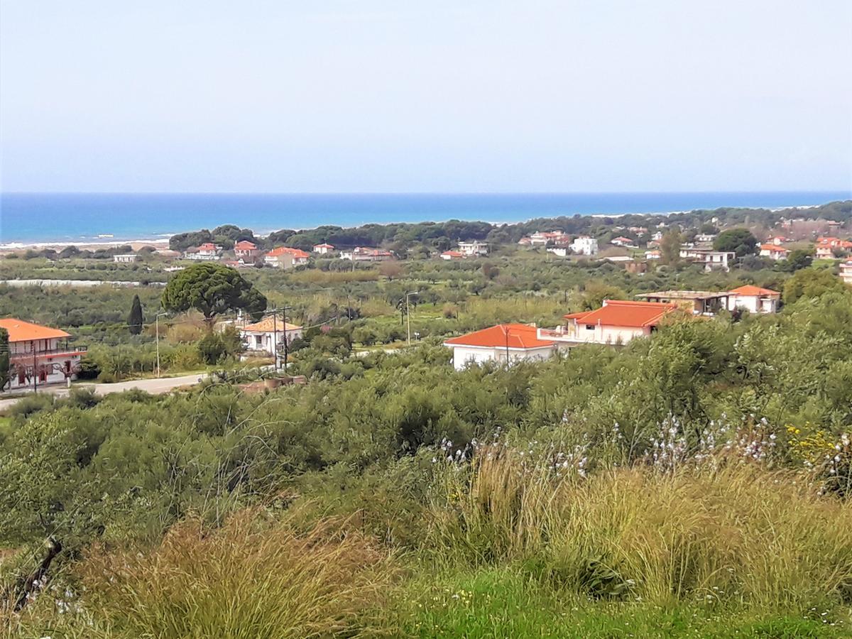 Panelma Villa Tranquil Coastal Retreat In Zacharo Tholon Exterior photo