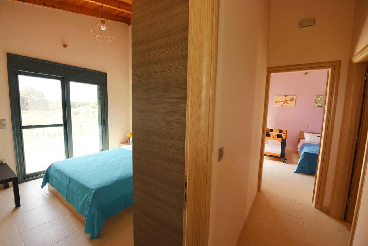 Panelma Villa Tranquil Coastal Retreat In Zacharo Tholon Exterior photo